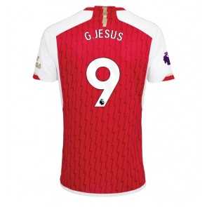 Arsenal Gabriel Jesus #9 Domaci Dres 2023-24 Kratak Rukavima